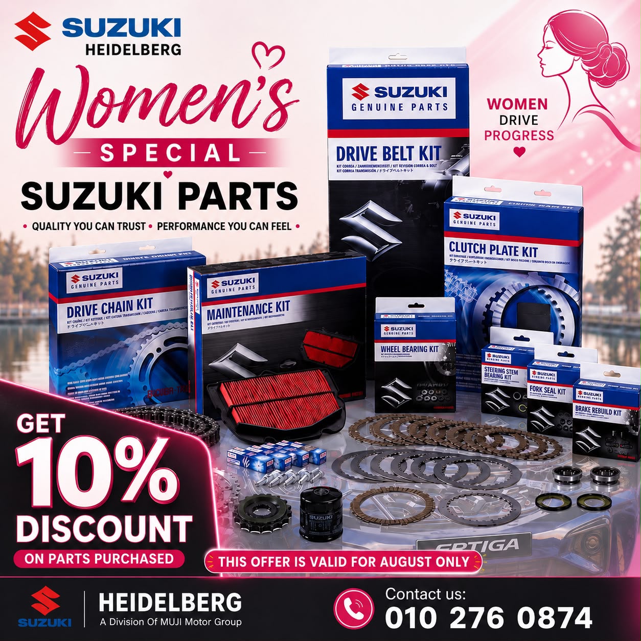 GET 10% DISCOUNT ON PARTS PURCHASED Special Offer