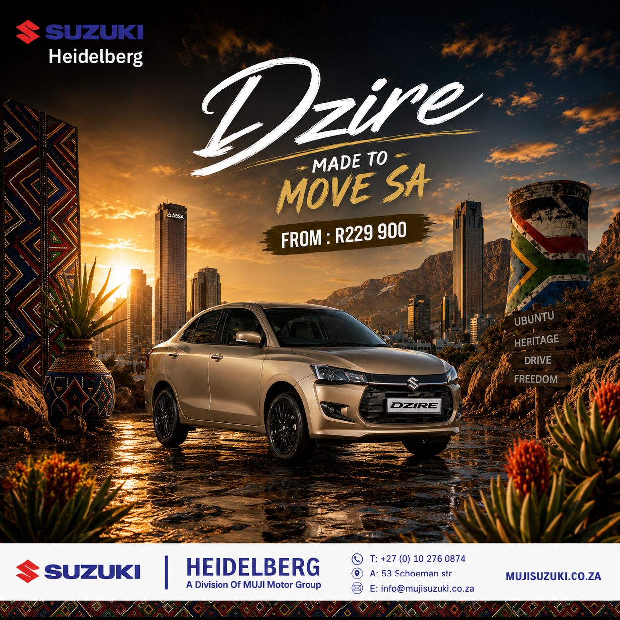 DZIRE image from MUJI Suzuki Heidelberg