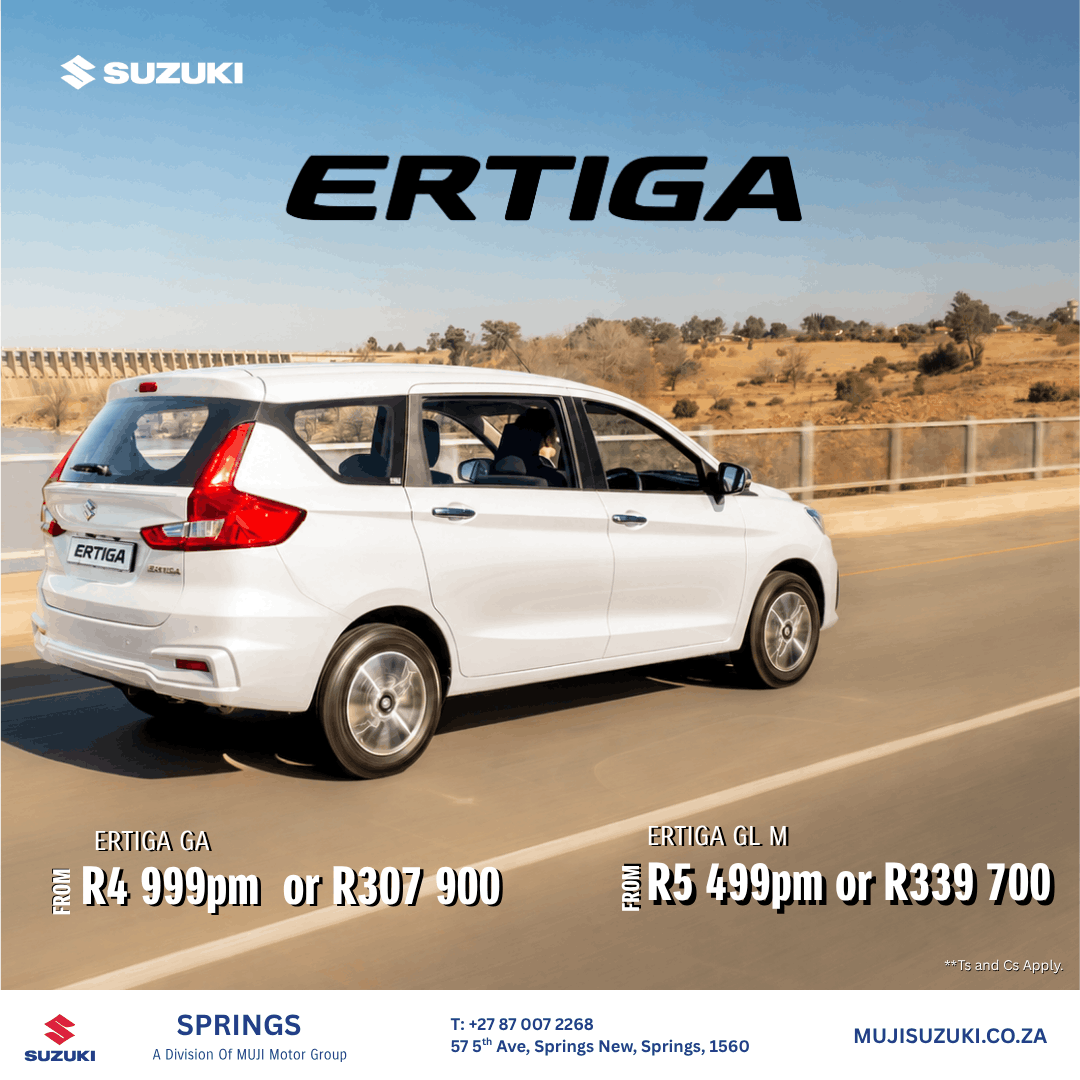 Suzuki Ertiga image from MUJI Suzuki Springs