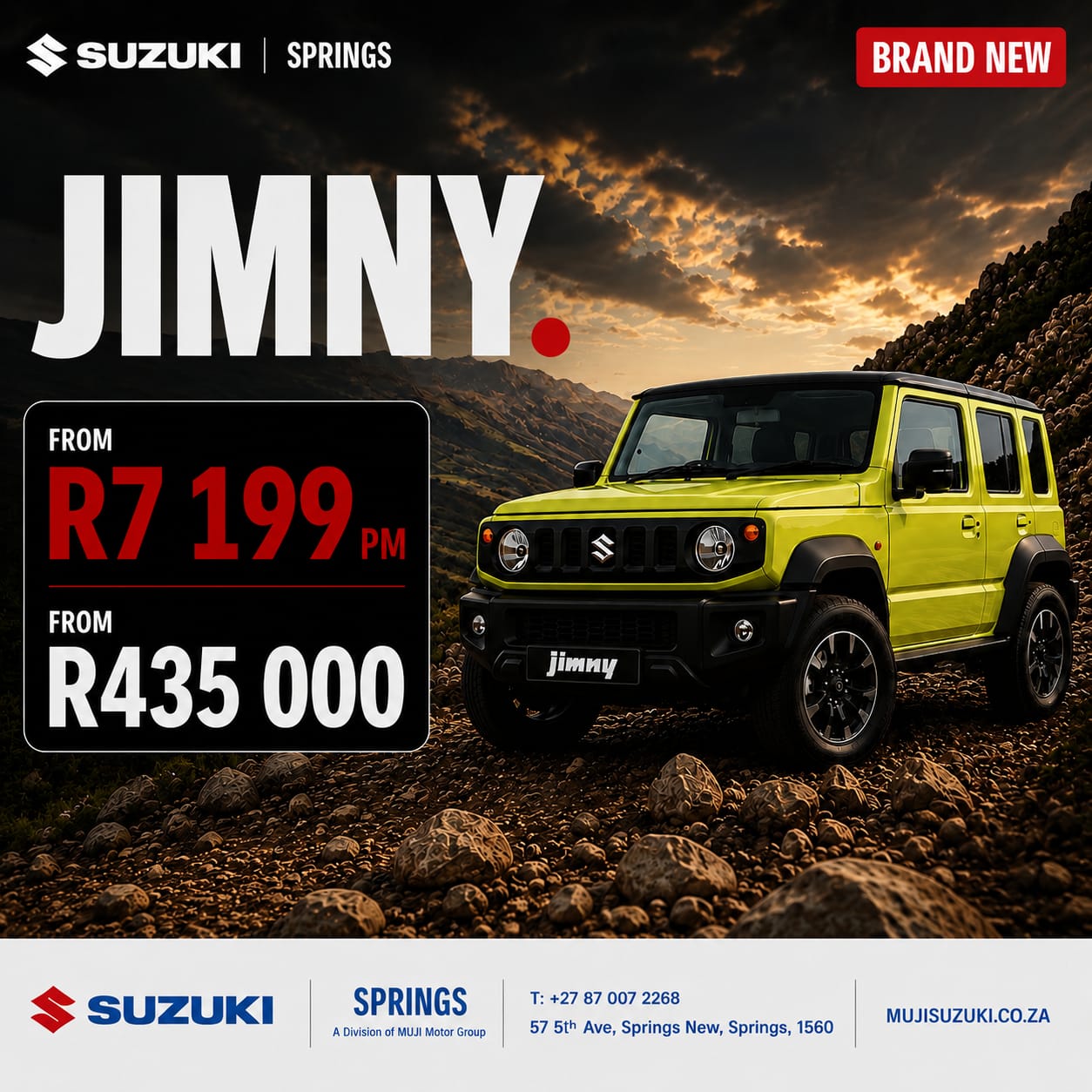 JIMNY image from MUJI Suzuki Springs