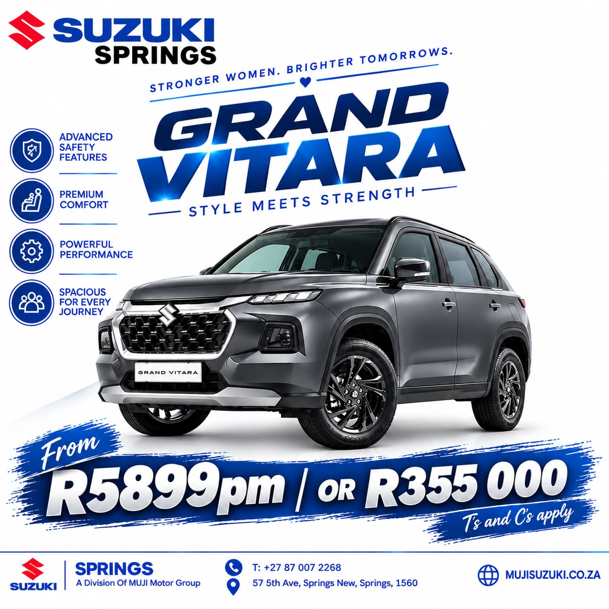 GRAND VITARA image from MUJI Suzuki Springs