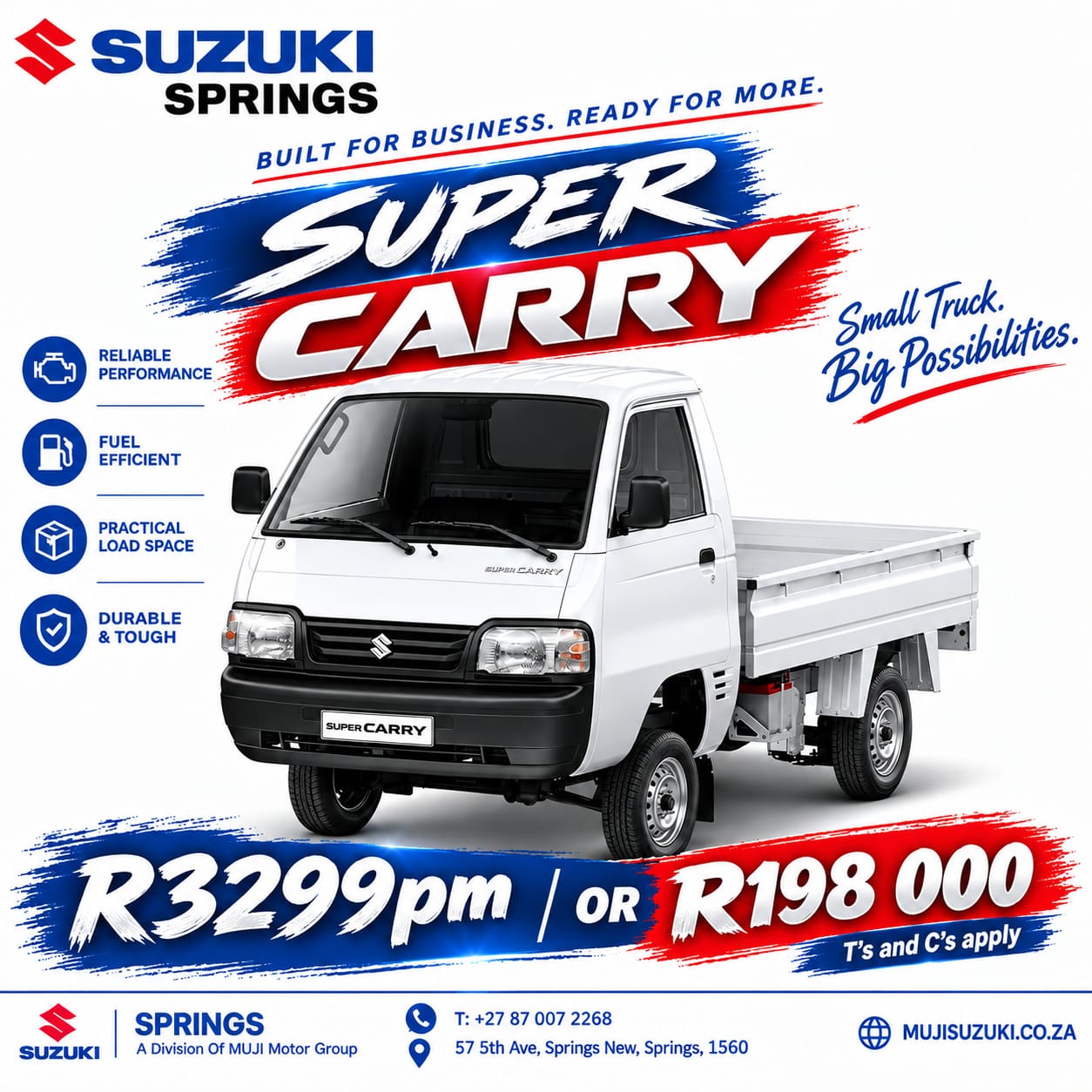 SUPER CARRY image from MUJI Suzuki Springs