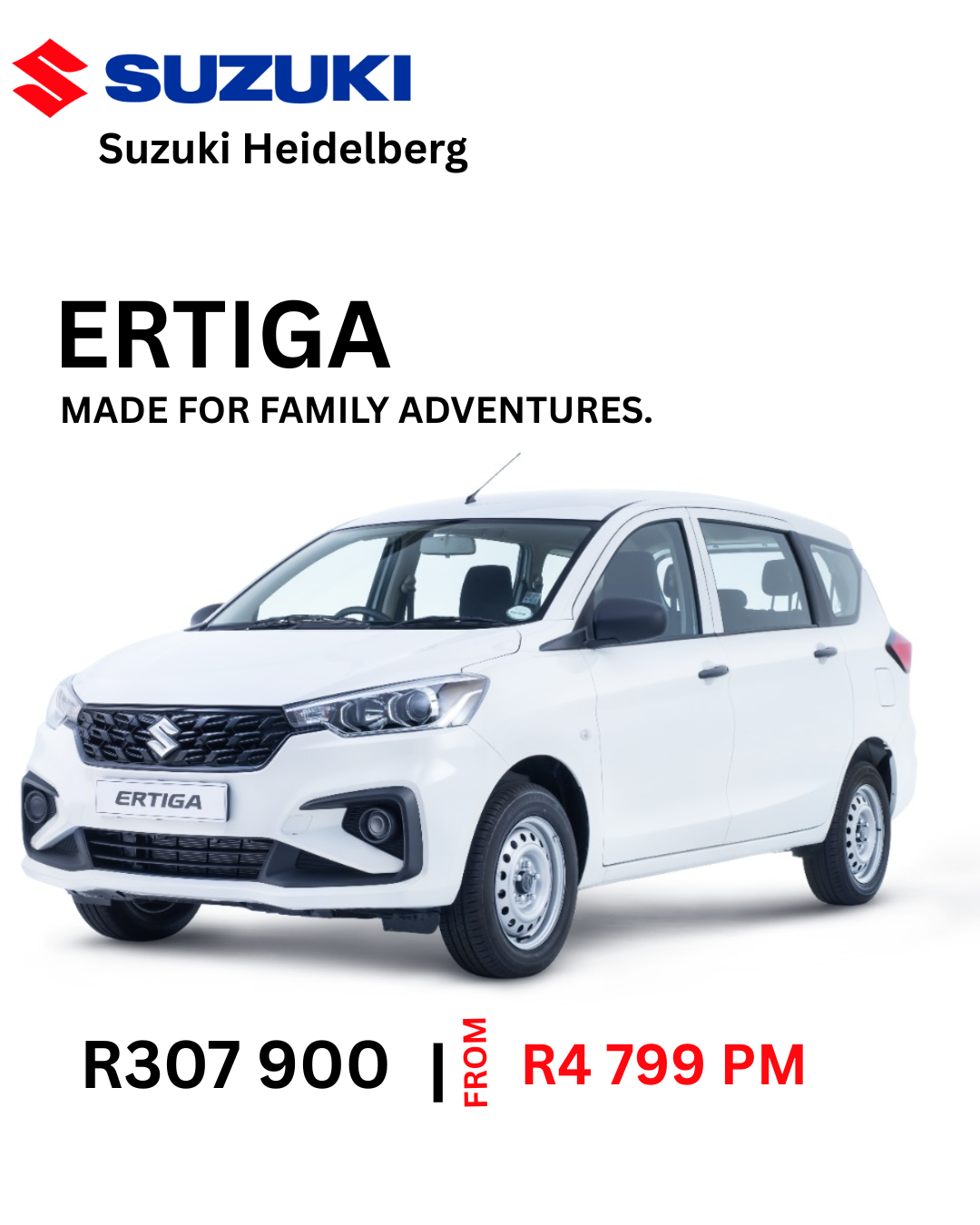 ERTIGA image from MUJI Suzuki