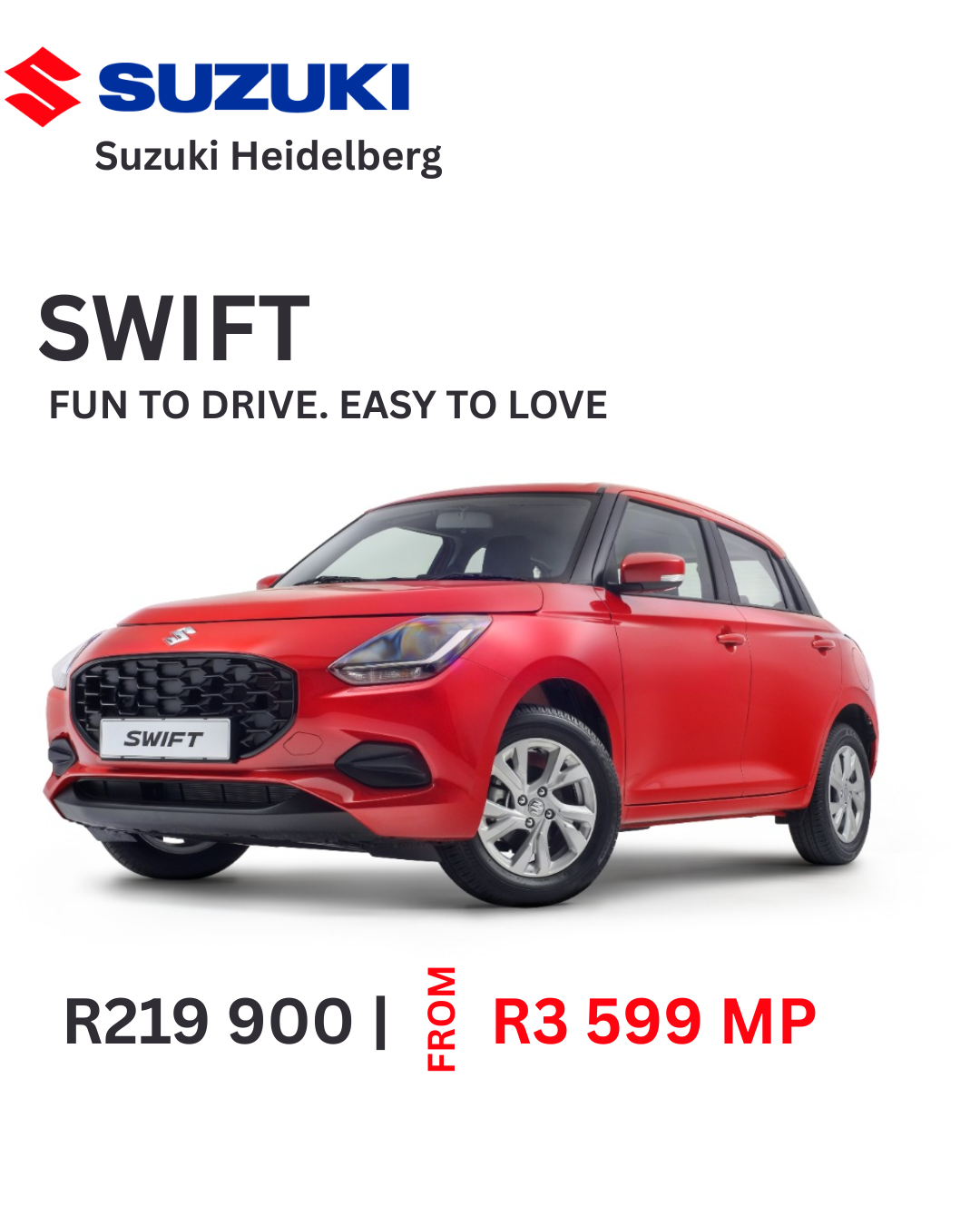 SWIFT image from MUJI Suzuki