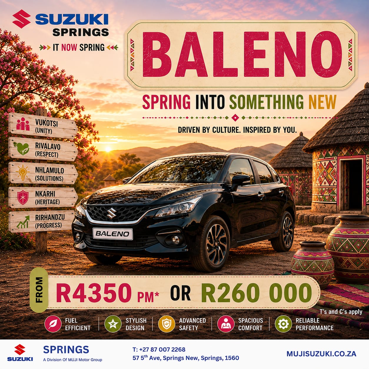 BALENO image from MUJI Suzuki