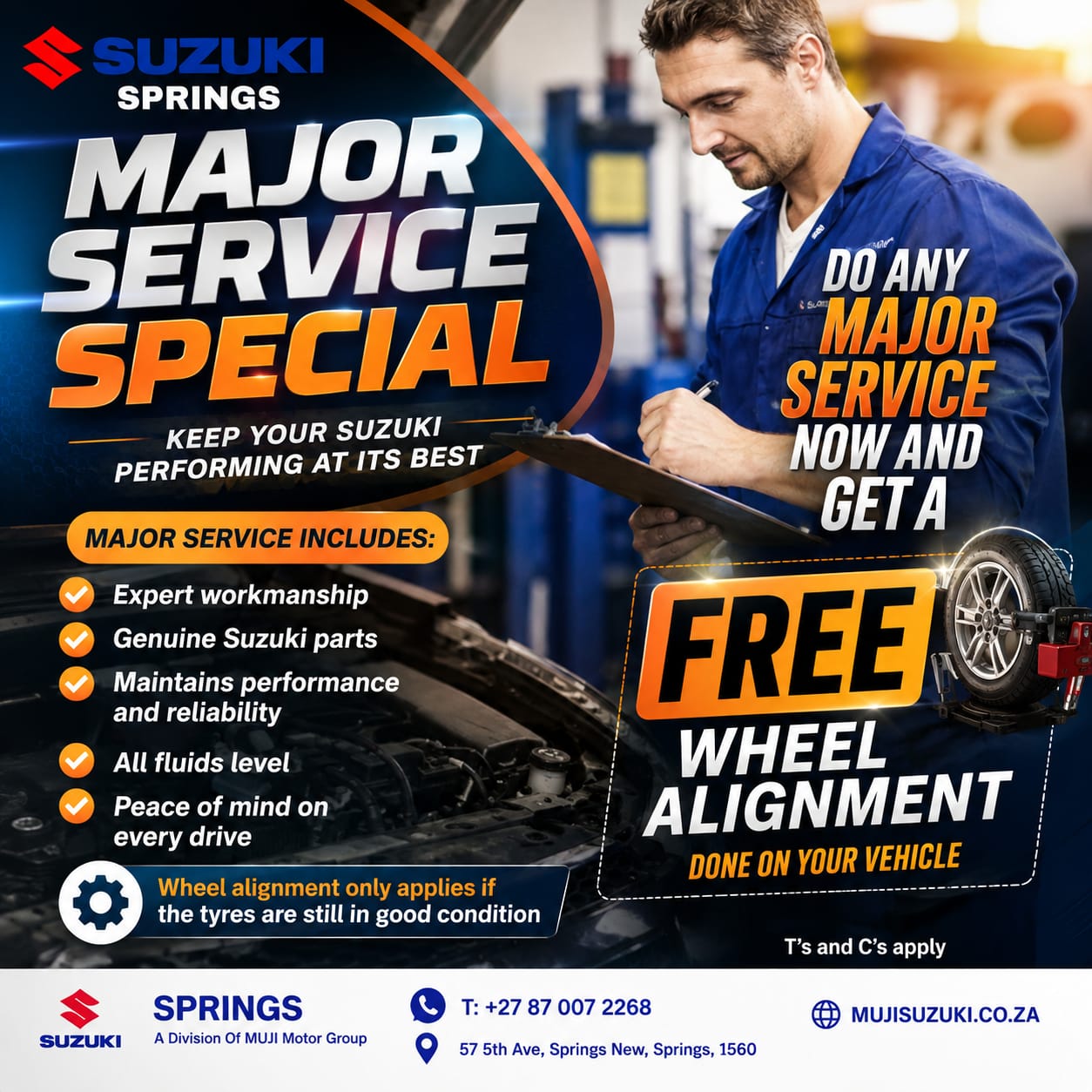 MAJOR SERVICE FOR ALL SUZUKI image from MUJI Suzuki