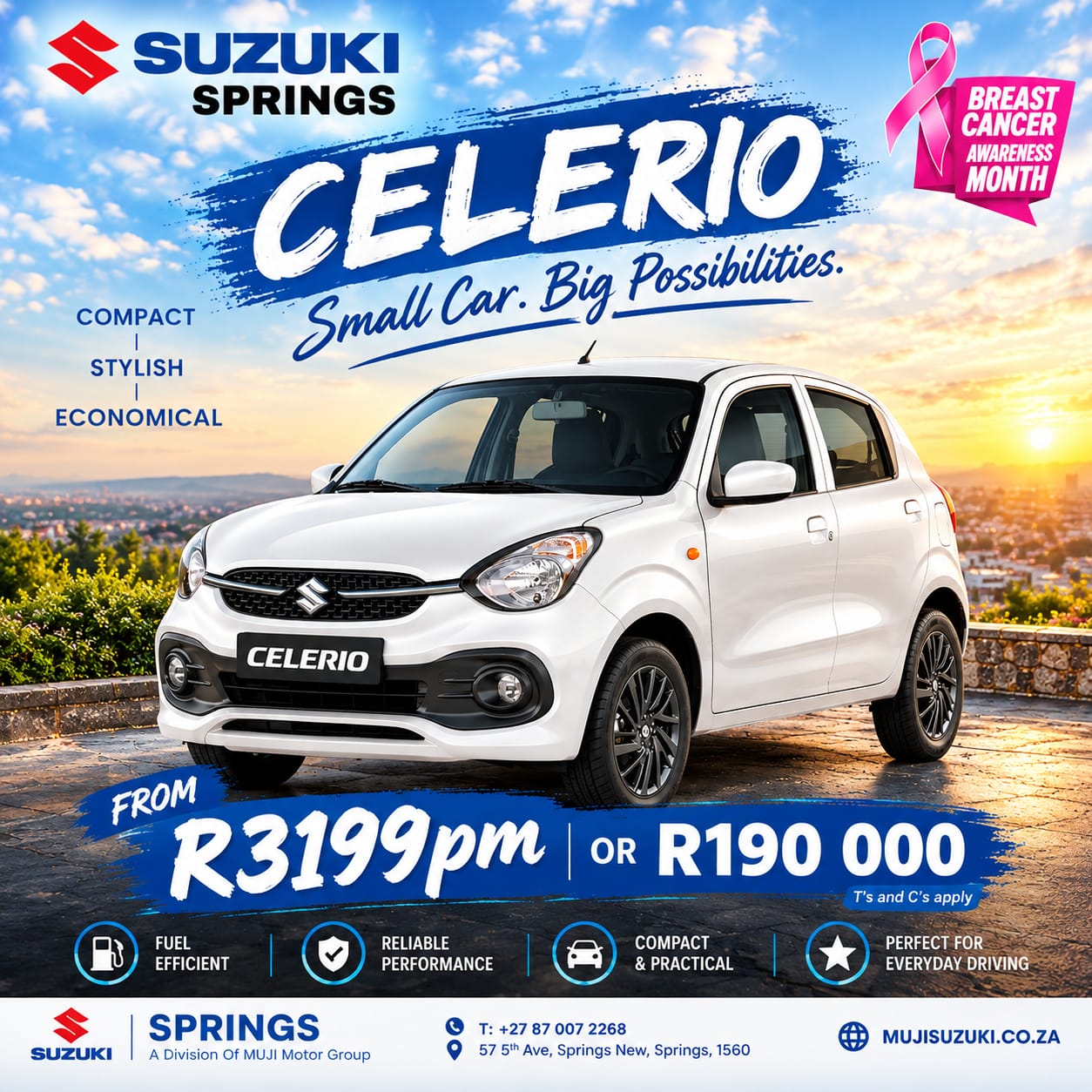 CELERIO image from MUJI Suzuki